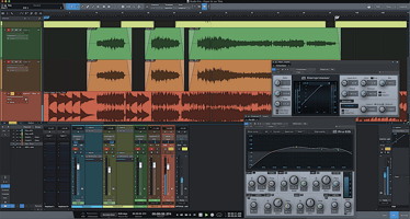 Interface of a DAW